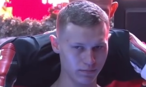 18-летнего украинца жестко «удосрочили» за 105 секунд. Видео нокдаунов и нокаута в весе Джукембаева