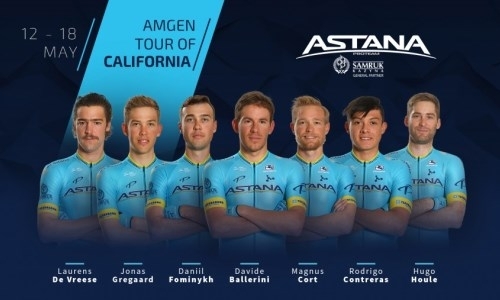 «Астана» огласила состав на «Тур Калифорнии»