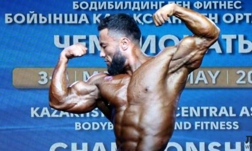 Актауский бодибилдер стал двукратным абсолютным чемпионом на международном турнире в Алматы