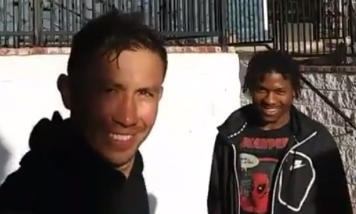 Появилось смешное видео из тренировочного лагеря Головкина