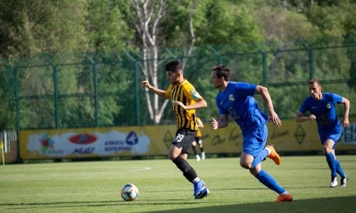 «Кайрат-Жастар» и «Каспий» поделили очки в матче Первой лиги
