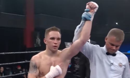 Видео победного боя казахстанского боксера с опытным филиппинцем