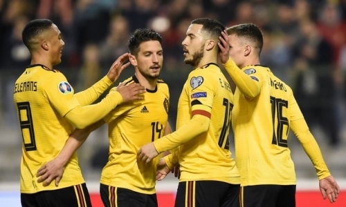 Сборная Бельгии объявила состав на матч отбора ЕВРО-2020 с Казахстаном