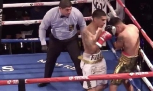 Американца «удосрочили» за 99 секунд. Видео нокаута из вечера бокса промоутера Головкина