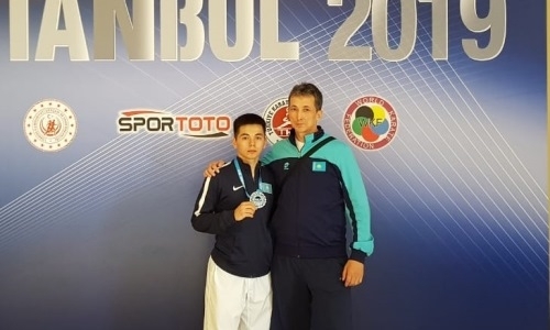 Казахстанский каратист завоевал «серебро» на международном турнире в Стамбуле