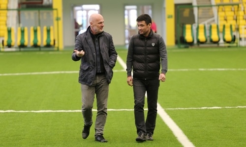 Михал Билек побывал в Костанае и посетил полуфинальный матч Кубка Казахстана