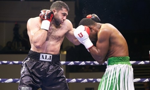 «Продемонстрирует больше». MTK Global показало видео зрелищного нокаута казахстанского тяжеловеса