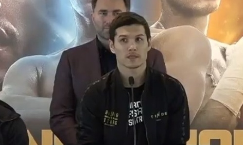 Данияр Елеусинов обратился к казахстанцам перед своим следующим боем