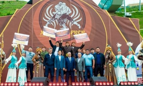 Борец из Алматы стал «Халық барысы»