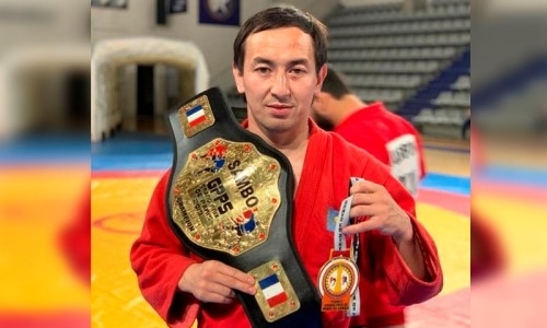 Казахстанский самбист выиграл престижный турнир в Париже