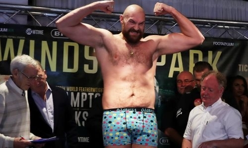 Фьюри обозвал соперника мешком и передумал драться за титул WBC в весе Дычко