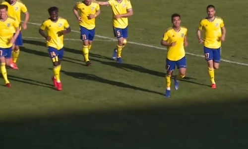 Видео гола Алтынбекова матча Премьер-Лиги «Жетысу» — «Тараз»