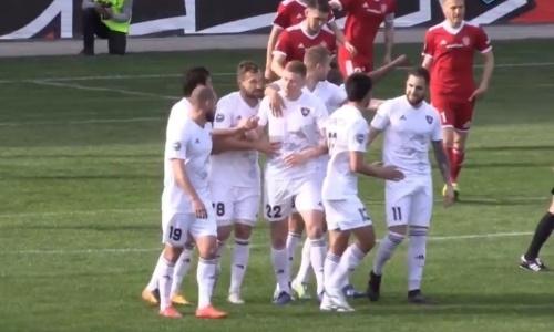 Видео гола Марочкина матча Премьер-Лиги «Актобе» — «Кайсар»