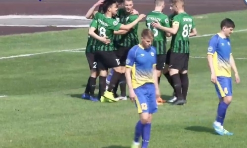 Видео гола Джуматова матча Кубка Казахстана «Алтай» — «Атырау»