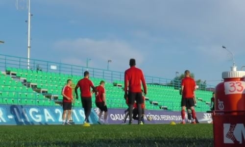Видео с тренировки «Кайсара» в Кызылорде