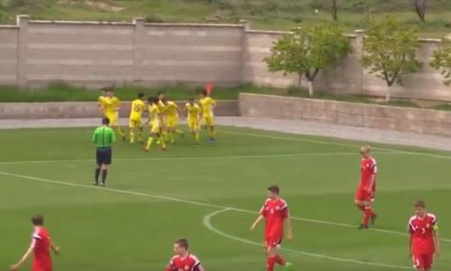 Видеообзор матча «Кубка Развития УЕФА» Казахстан U-15 — Беларусь U-15 4:1