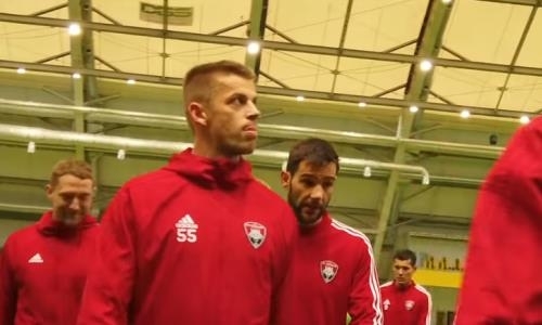 Видео предыгровой тренировки «Кайсара»
