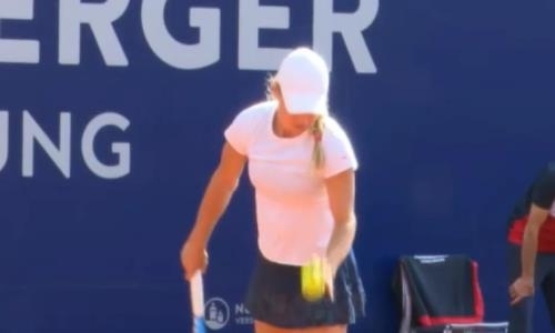 Видеообзор матча на турнире в Нюрнберге Путинцева — Бартель 7:6, 6:1