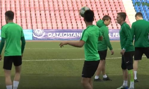 Видео предыгровой тренировки «Атырау»