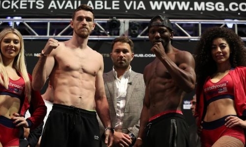 Конкурент Головкина за бой с «Канело» прошел взвешивание перед поединком в США