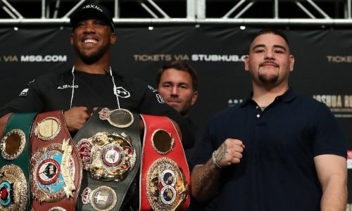 Руис обратился к президенту США перед боем с Джошуа в вечере бокса с Головкиным