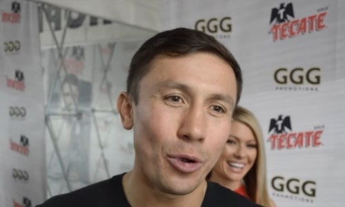 Американская актриса показала фото с Головкиным на поединке Джошуа