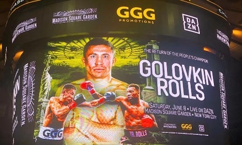 Обнародовано расписание недели боя Головкин — Роллс