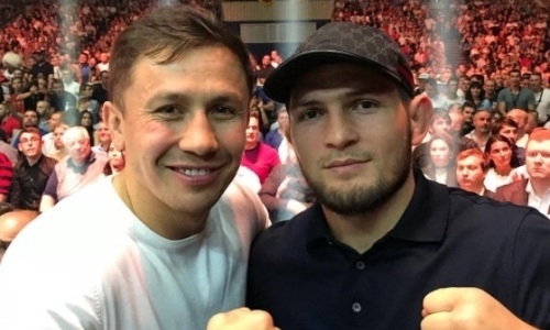 Головкин рассказал о встрече с Нурмагомедовым