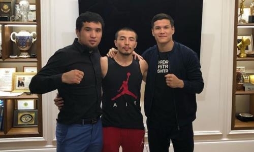 Бросивший вызов всем чемпионам мира казахстанец побывал в гостях у братьев Елеусиновых