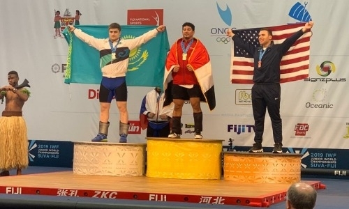 Казахстан завоевал первую медаль на юниорском чемпионате мира по тяжелой атлетике