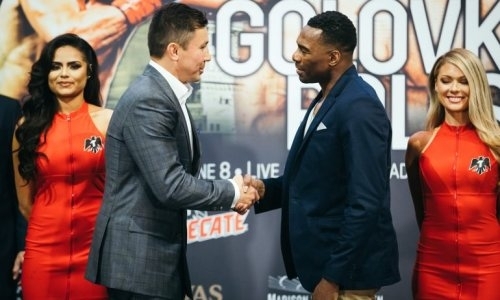 В Нью-Йорке прошла финальная пресс-конференция боя Головкин — Роллс