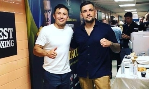 Известный рэпер Баста обратился к Головкину перед боем с Роллсом