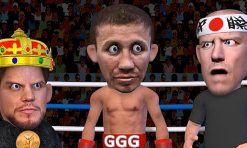 Вышел мультфильм о бое Головкина с Роллсом с участием легенды UFC