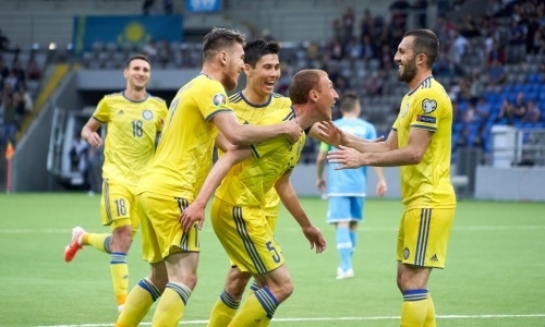 Видеосюжет о матче отбора ЕВРО-2020 Казахстан — Сан-Марино 4:0