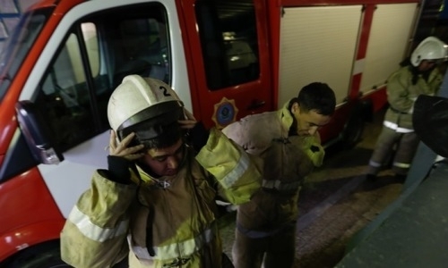 Юных спортсменов из Уральска спасли при пожаре в Атырау