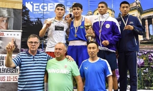Сборная Казахстана привезла 7 золотых медалей с международного турнира в Венгрии среди молодежи