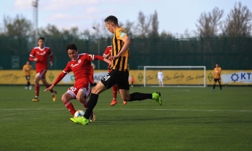 «Кайрат-Жастар» добыл три очка в матче Первой лиги