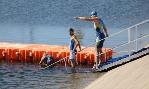 Впервые в Актобе проходит чемпионат Казахстана по триатлону