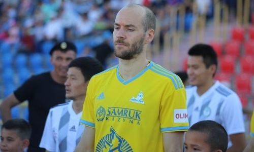 Иван Маевский сыграл 100-й матч за «Астану» 