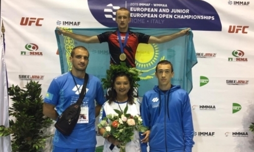 Казахстанский боец впервые стал чемпионом Европы по ММА