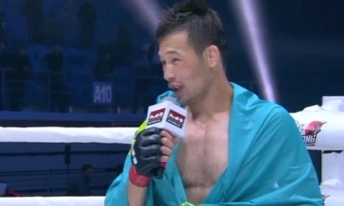 Казахстанец Шавкат Рахмонов после победы в титульном бою заявил о переходе в UFC