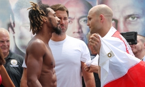 Чемпион мира в весе Головкина умудрился облажаться на дуэли взглядов. Видео странного поведения