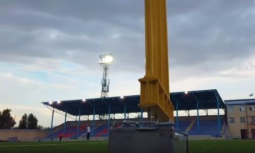 Видео тренировки «Кайсара» на реконструированном стадионе