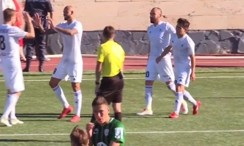 Видео гола Жумаханова матча Премьер-Лиги «Окжетпес» — «Атырау»