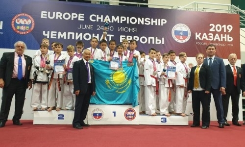 Юные таэквондисты из Кокшетау стали чемпионами Европы