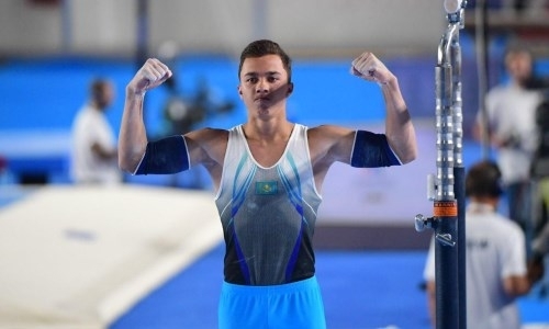 Казахстанский гимнаст стал серебряным призером Универсиады-2019