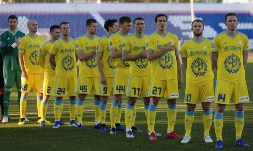 Завершился первый тайм матча Лиги Чемпионов «Астана» — «ЧФР Клуж»