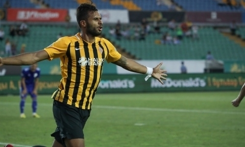 Завершился первый тайм матча Лиги Европы «Широки Бриег» — «Кайрат»