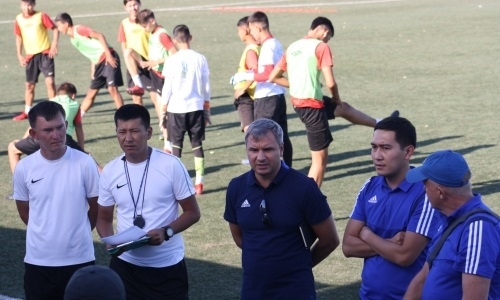 Представители Техцентра КФФ посетили футбольный центр в Кызылорде