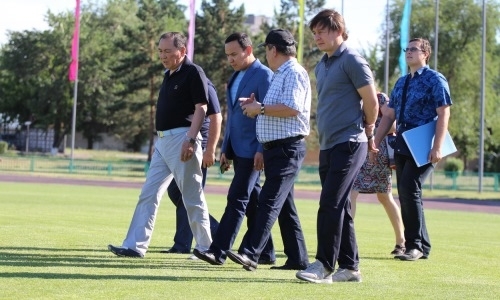 Запасное поле стадиона «Жетысу» закрыто для проведения матчей Премьер-Лиги